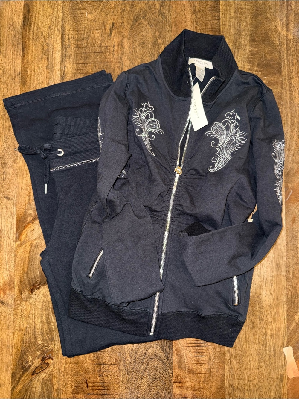 Vertigo Paris Black Tracksuit